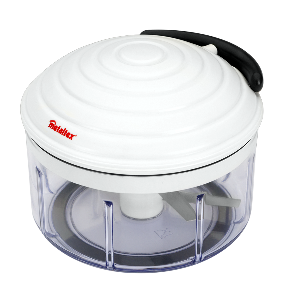 Image - Metaltex Rotomac Vegetable Cutter, Clear