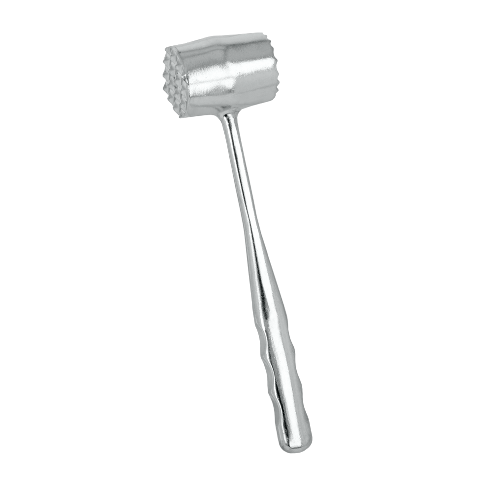 Image - Metaltex Aluminium Meat Mallet, Silver