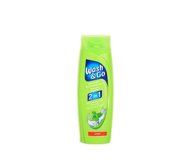 Image - Wash & Go Sport 2-in-1 Shampoo and Conditioner, 200ml