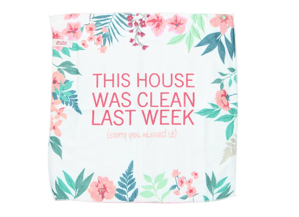 Image - Sorbo Microfibre 5 Pack Tropical Print Cloths