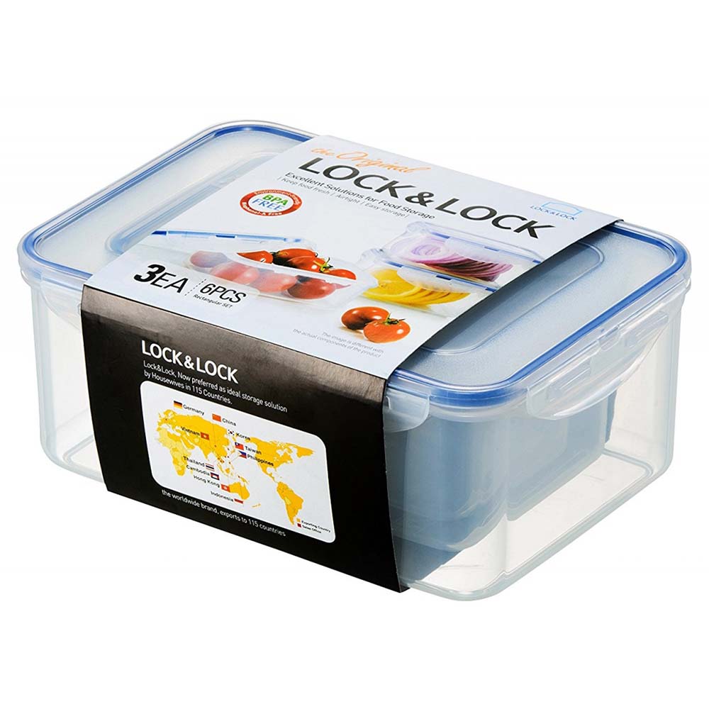 Image - Lock & Lock Classic Storage Containers, Set of 3
