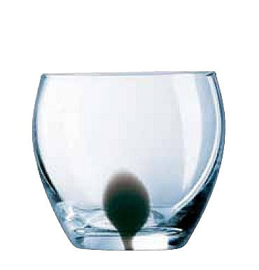 Image - Luminarc Black Drop Style Highball Tumbler, 35cl, 4pcs, Clear