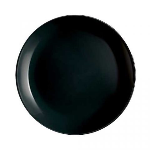 Image - Luminarc Diwali Colours Dessert Plate, 19cm, Black