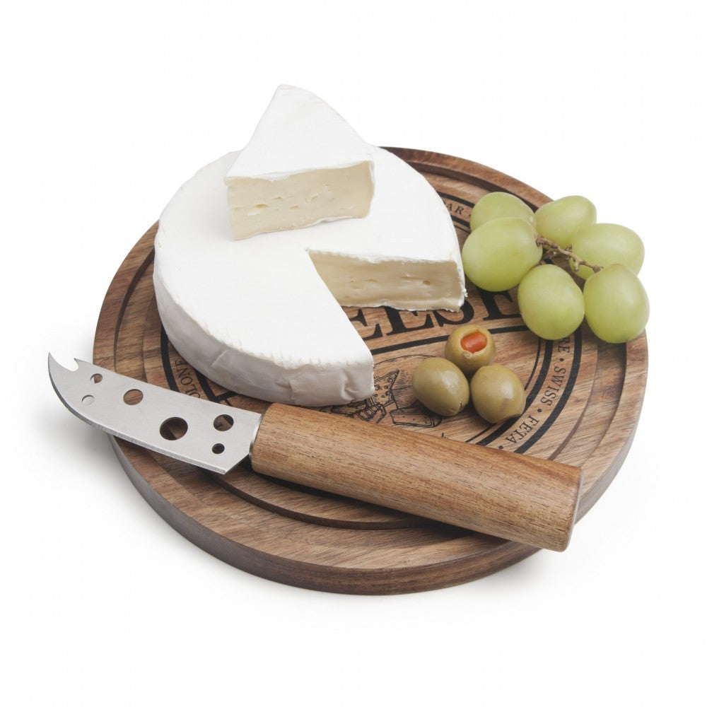 Image - Final Touch 2Pc Cheese Board Set(CE40102), Brown