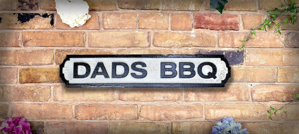 Image - Dads BBQ (RSMDFC16-Dads), White and Black