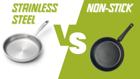 Non-stick vs Stainless Steel — Which is Better for Everyday Cooking?