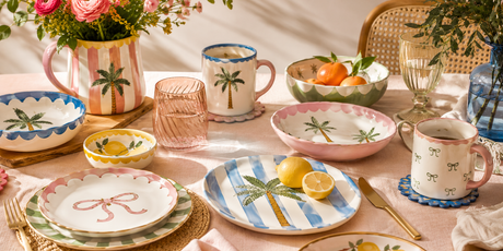 How to Style Colourful Tableware Without Overdoing It