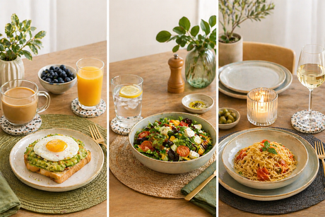 From Breakfast to Dinner: Rinkit Tableware That Works All Day