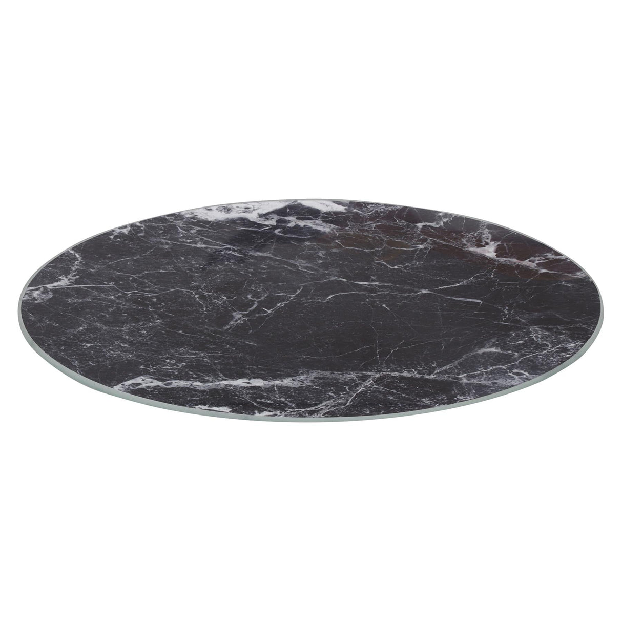 Rinkit Round Glass Chopping Board Marble - 30cm