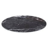 Rinkit Round Glass Chopping Board Marble - 30cm