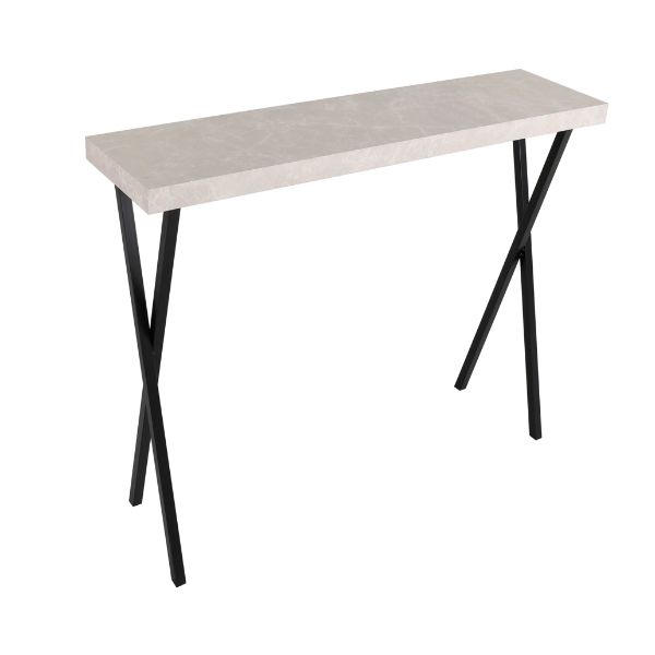 Pagazzi Brito Grey Marble Console Table