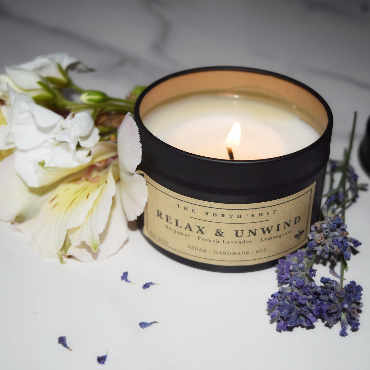 Lou-bees Relax & Unwind Aromatherapy Candle