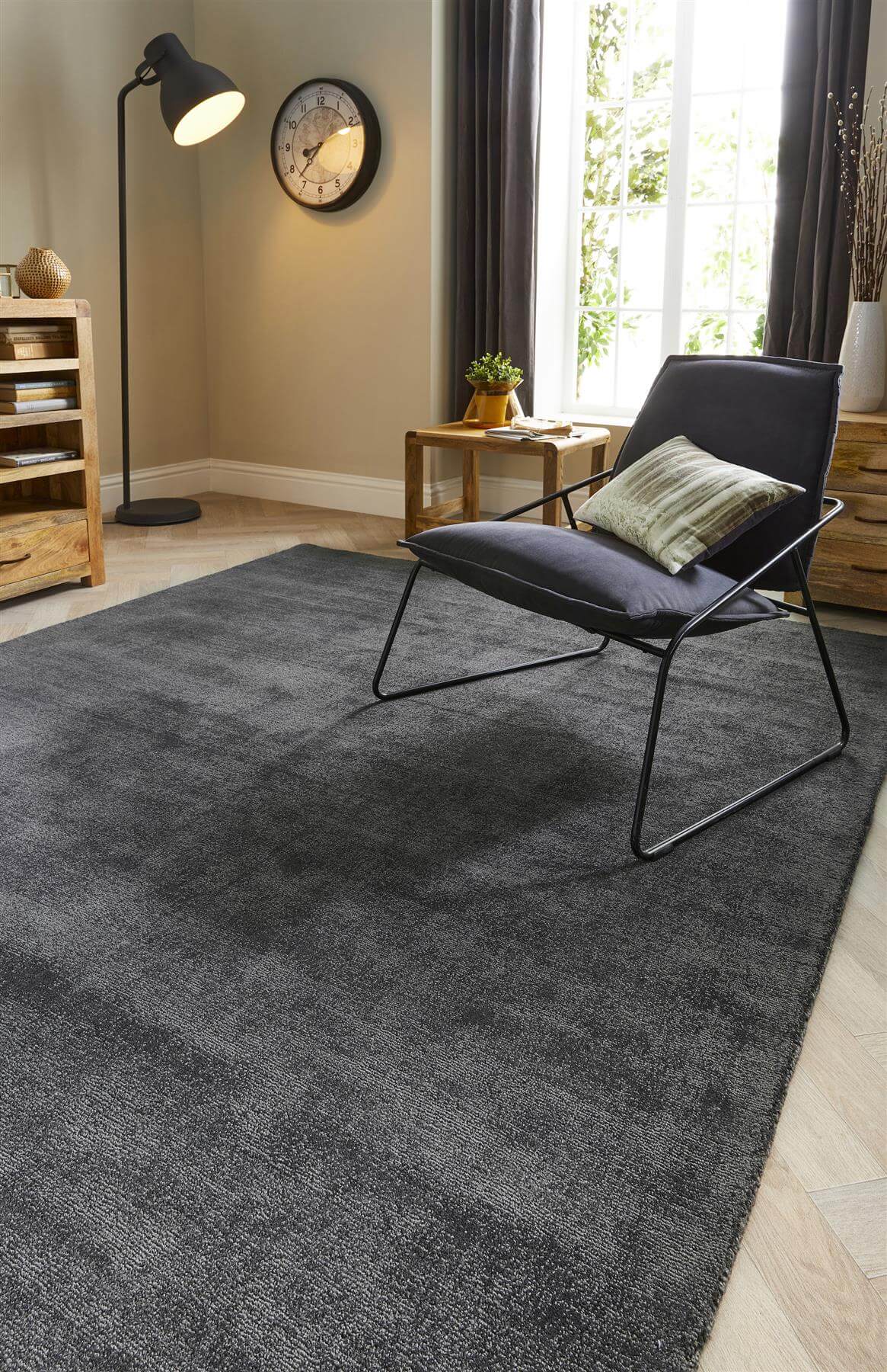 The Rugs - Reef Dark Grey Eco-Friendly Rug