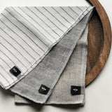 Lou-bees Striped Linen Cloth Set