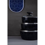 Orsina Stoneflam Saucepan with Glass Lid - 20cm