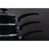 Orsina Stoneflam Saucepan with Glass Lid - 20cm