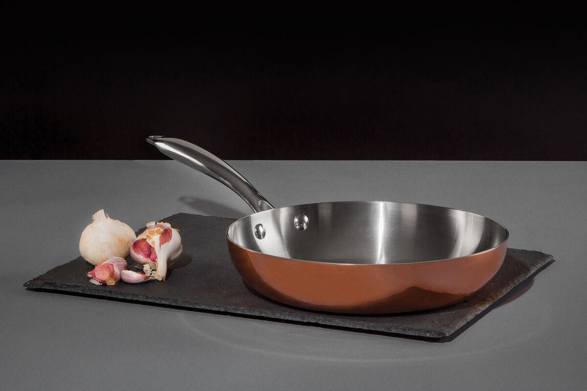 Orsina Minerva Copper Finish Frying Pan - 24cm