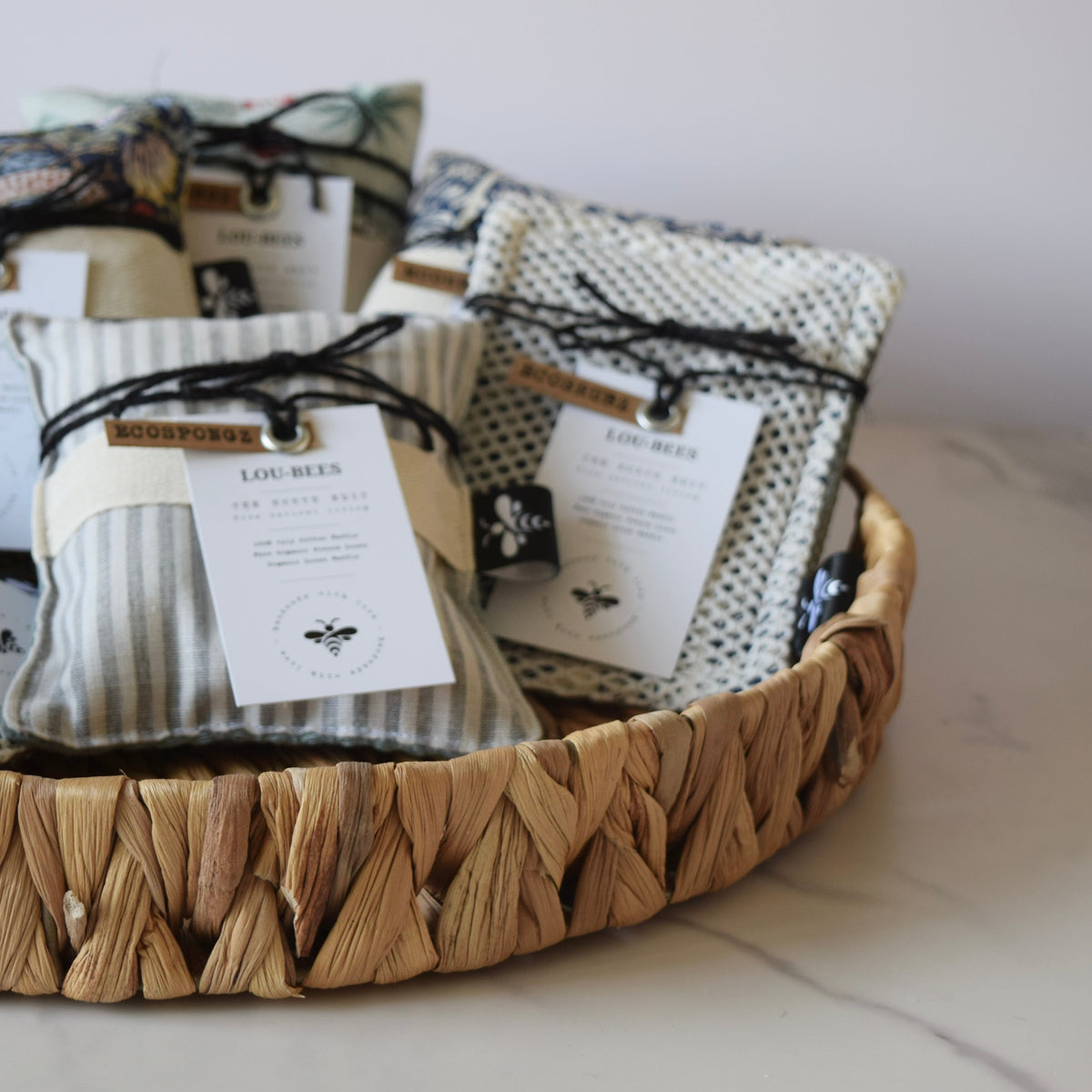 Lou-bees Strawberry Thief Kitchen Trio