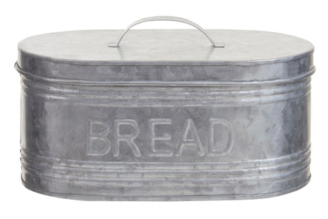 Orsina Drummond Galvanised Steel Bread Bin
