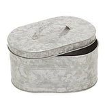 Orsina Drummond Galvanised Steel Bread Bin