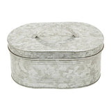 Orsina Drummond Galvanised Steel Bread Bin