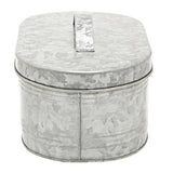 Orsina Drummond Galvanised Steel Bread Bin