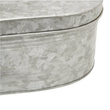 Orsina Drummond Galvanised Steel Bread Bin