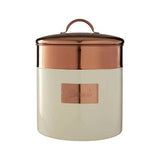 Orsina Prescott Cream & Copper Bread Bin