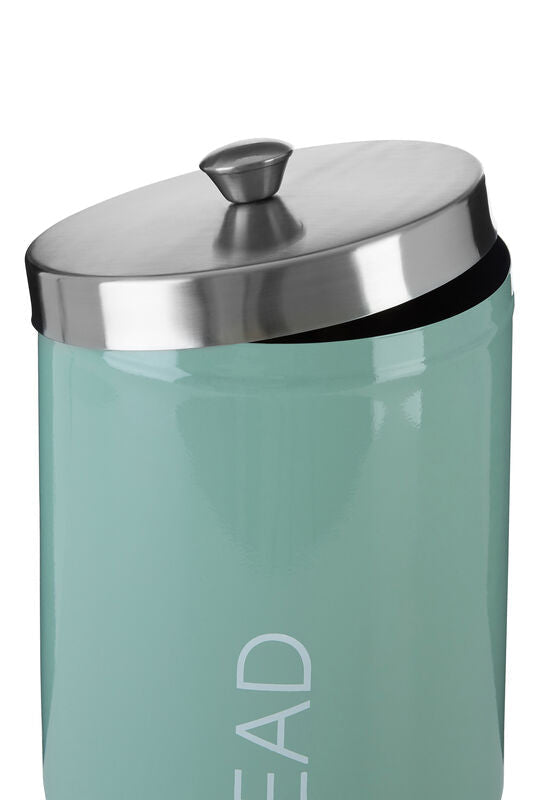 Orsina Liberty Pistachio Enamel Bread Bin