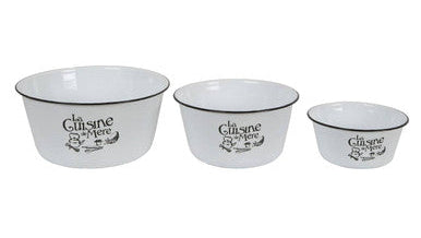 Orsina La Cuisine de Mere Mixing Bowls - Set of 3