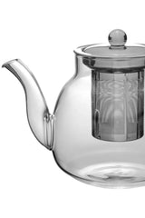 Orsina Fuso Borosilicate Glass Teapot - 1200ml