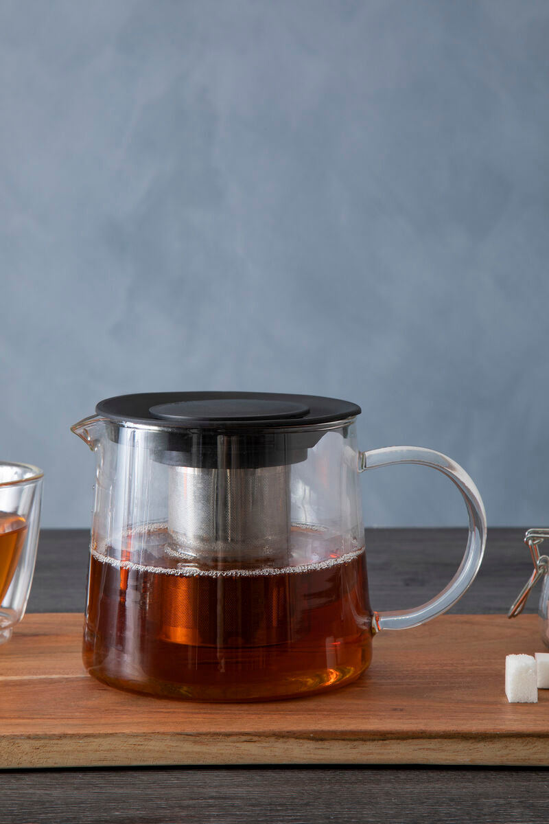 Orsina Fuso Borosilicate Glass Teapot - 1000ml