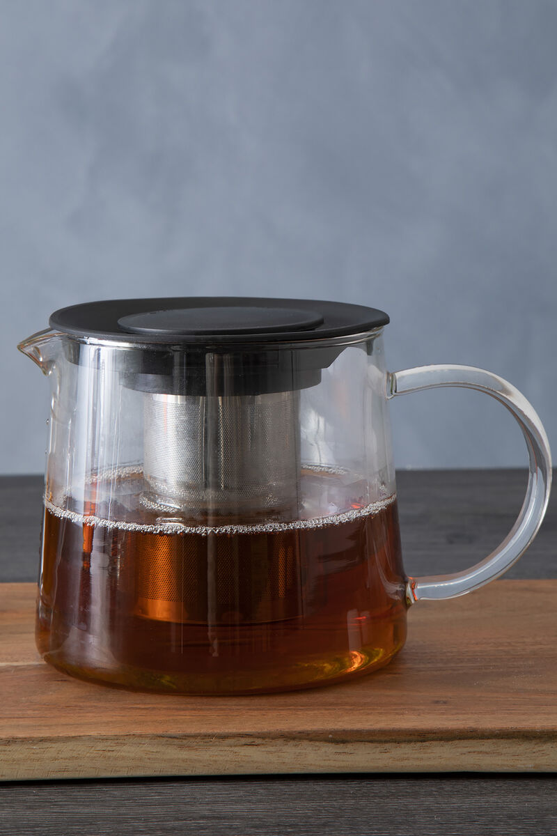 Orsina Fuso 1200ml Borosilicate Glass Teapot