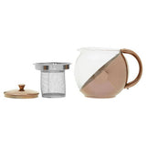 Orsina Fuso Stainless Steel Teapot with Copper-Finished Infuser