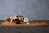 Orsina Fuso Stainless Steel Teapot with Copper-Finished Infuser