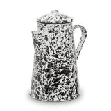 Orsina Hygge Black and White Patterned Teapot