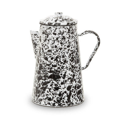 Orsina Hygge Black and White Patterned Teapot