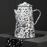 Orsina Hygge Black and White Patterned Teapot