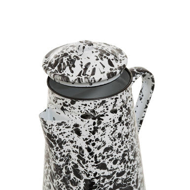 Orsina Hygge Black and White Patterned Teapot