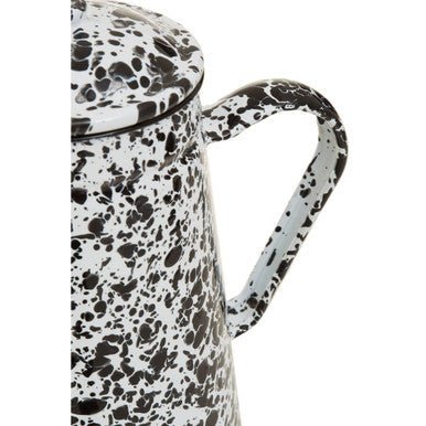 Orsina Hygge Black and White Patterned Teapot