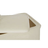 Orsina Vintage Home Cream Ceramic Bread Bin
