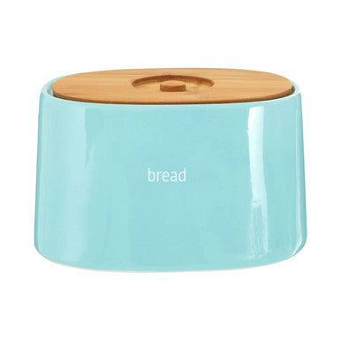 Orsina Fletcher Blue Ceramic Bread Bin