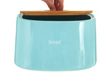 Orsina Fletcher Blue Ceramic Bread Bin