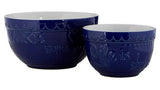 Orsina Gigi Blue & White Mixing Bowls - Set of 2