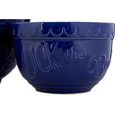 Orsina Gigi Blue & White Mixing Bowls - Set of 2