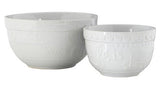 Orsina Gigi White Mixing Bowls - Set of 2