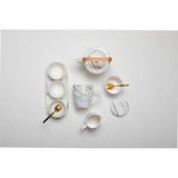 Orsina Marble Luxe Dip Bowls with Tray Set