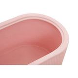 Orsina Geome Pink Stoneware Bread Bin