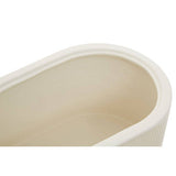 Orsina Geome Cream Stoneware Bread Bin