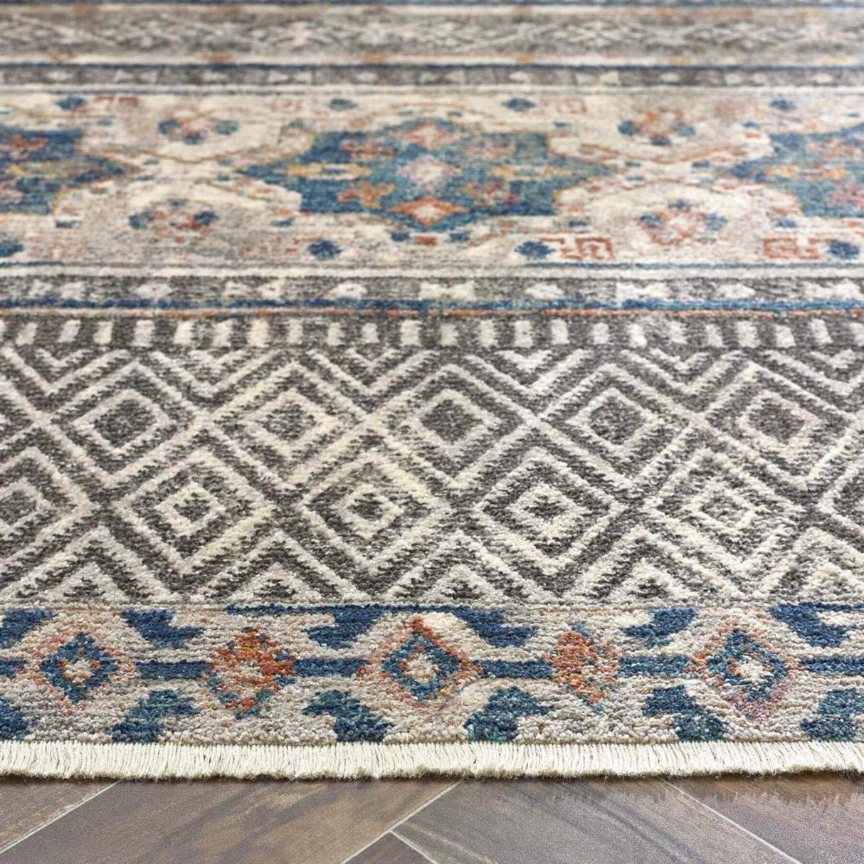 Mandala Multicolour Vintage Design Rug | The Rugs